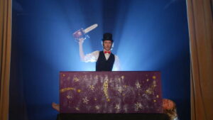 Instead of Abracadabra (2008) is a Swedish short comedy film directed by Patrik Eklund.