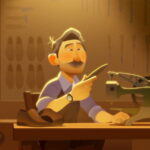 One small step animated short film