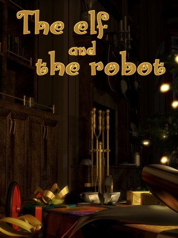 The Elf and the Robot. Short animation film