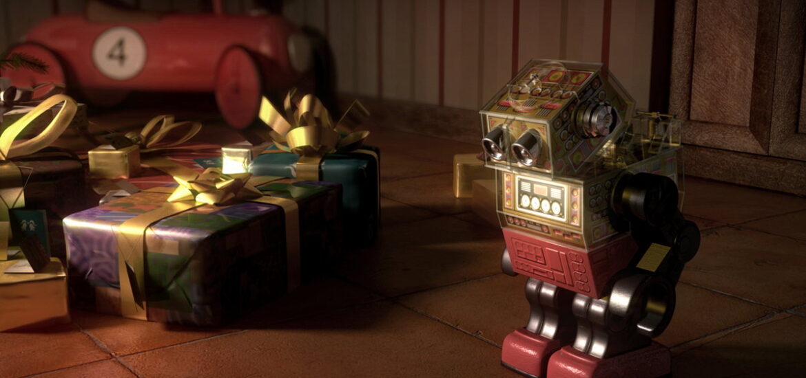 The Elf and the Robot. Short animation film