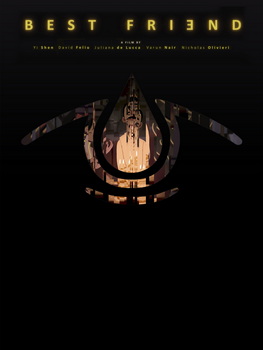 Best Friend (2018) is a haunting six-minute animated short created by students of Gobelins.