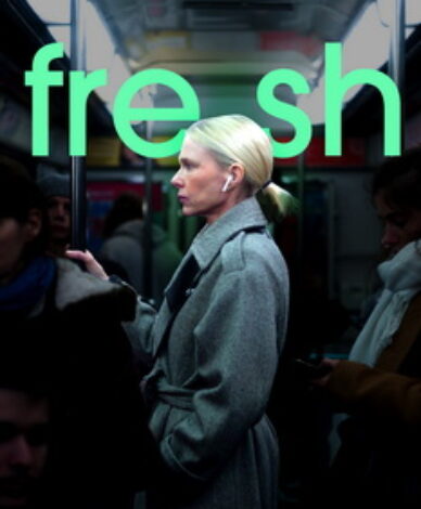 Fresh (2022)/ A captivating drama. A voice over artist leaves the recording studio to catch the metro but when offered a seat by a younger woman, she snaps.