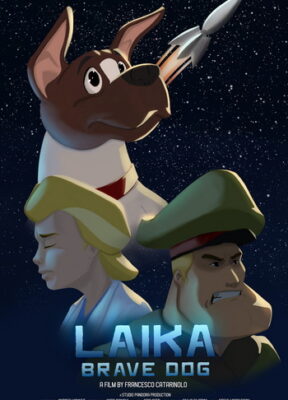 Laika, Brave dog. Short animation