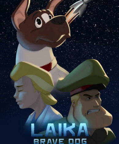 Laika, Brave dog. Short animation
