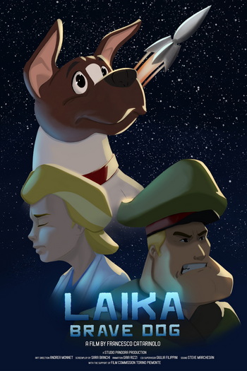 Laika, Brave dog. Short animation