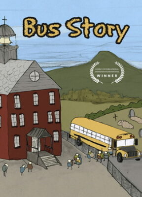 Bus Story. Short animation film
