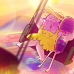 She and Her Good Vibrations. Short animation