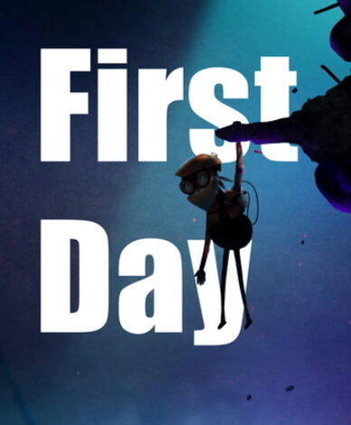 First day. Short animation film