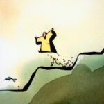 The Monk and the Fish. Short animation film